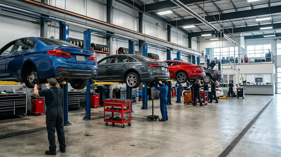 Avcılar oto servis modern atölye